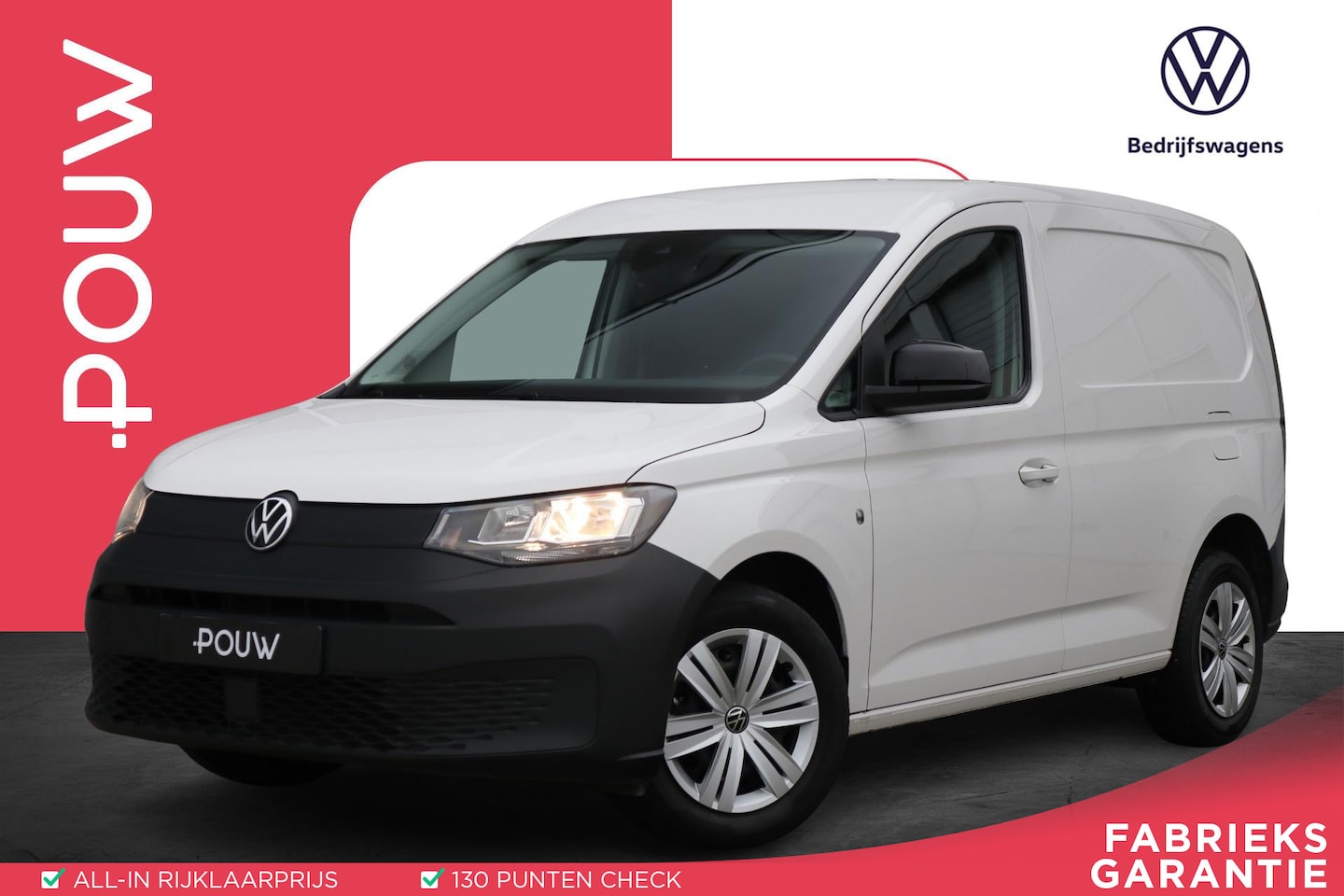 Volkswagen Caddy Cargo - 1.5 TSI 115pk DSG | Standkachel | Trekhaak | Camera | Stoelverwarming | App-Connect Naviga - AutoWereld.nl