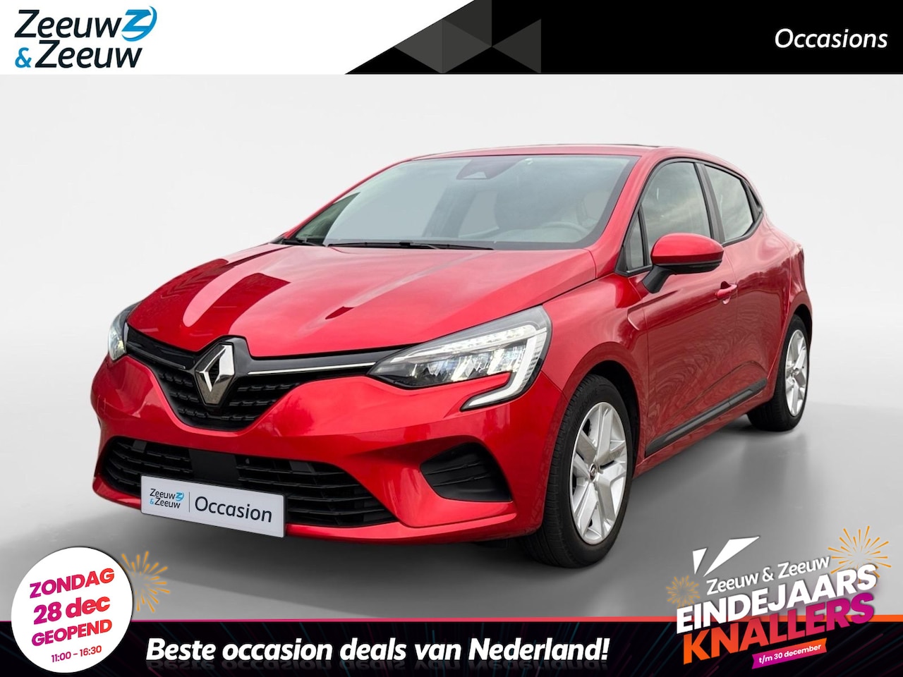 Renault Clio - 90PK TCe Zen | Inclusief Set Winterbanden | Apple CarPlay/Android Auto | Airco | Cruise Co - AutoWereld.nl
