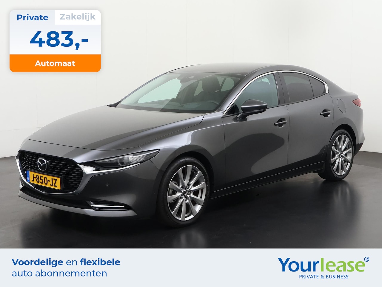 Mazda 3 - 2.0 e-SkyActiv-X M Hybrid Luxury Automaat | All-in 483,- Private Lease | Direct uit voorra - AutoWereld.nl
