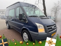 Ford Transit - 330M 2.4 TDCI Dubbel Cabine 6 Persoons Airco, Navigatie