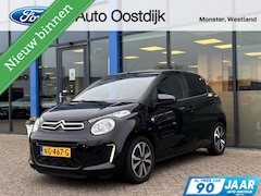 Citroën C1 - 1.0 VTi Airscape Shine 69PK Automaat Elek. Vouwdak Camera Navi Airco USB Privacy Glass *Co