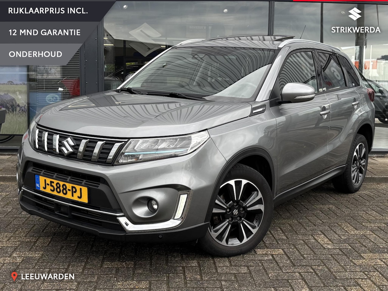 Suzuki Vitara - 1.4 Boosterjet Style Smart Hybrid Clima/CarPlay/Panodak - AutoWereld.nl