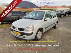 Renault Clio - 1.2 16V Authentique Automaat Boekjes