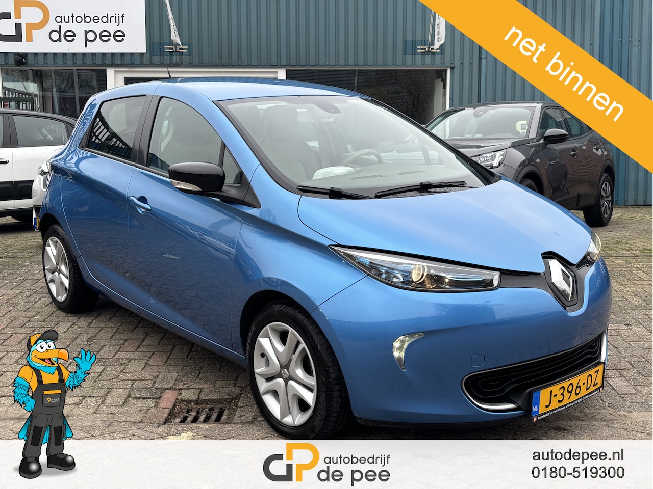 Renault Zoe - R90 Life 41 kWh GARANTIE/ACCUHUUR/CLIMA/CRUISE/TREKHAAK/LICHTMETAAL/PARKEERSENS. rijklaarp - AutoWereld.nl