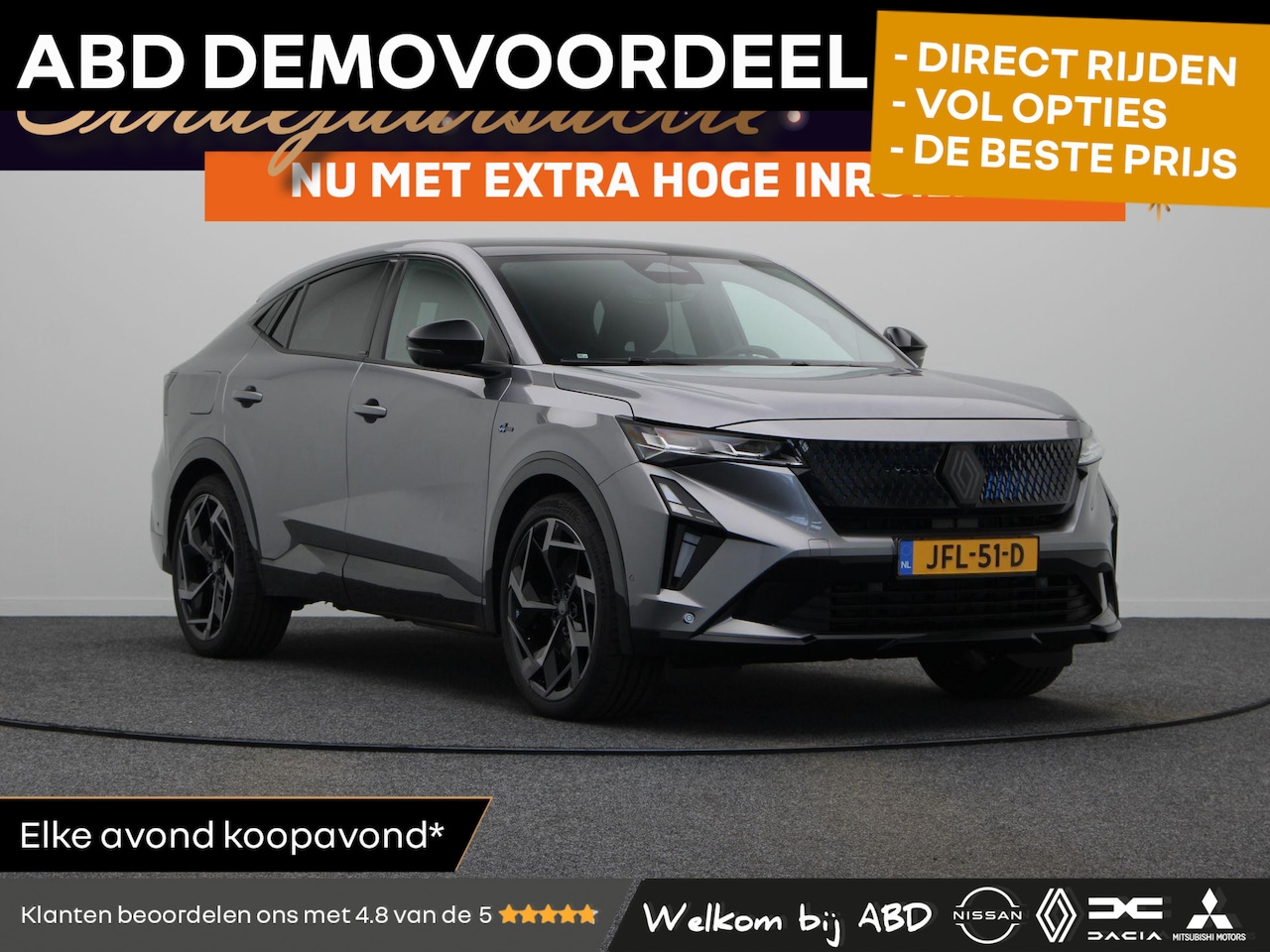 Renault Rafale - E-Tech 4x4 plug-in hybrid 300pk atelier Alpine | Solarbay panoramadak | Harman Kardon | - AutoWereld.nl