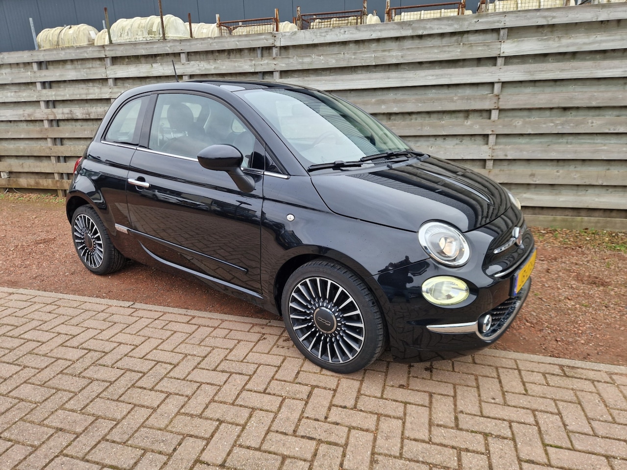 Fiat 500 - 0.9 TwinAir Turbo Lounge Leder, Climatr. Panoramadak - AutoWereld.nl