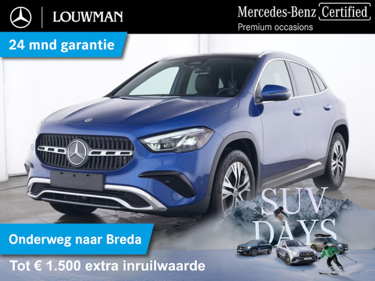 Mercedes-Benz GLA-Klasse - 250 e Plug-In Hybride Panorama Schuif-Kanteldak | Sfeerverlichting | Memory Voorstoelen | - AutoWereld.nl