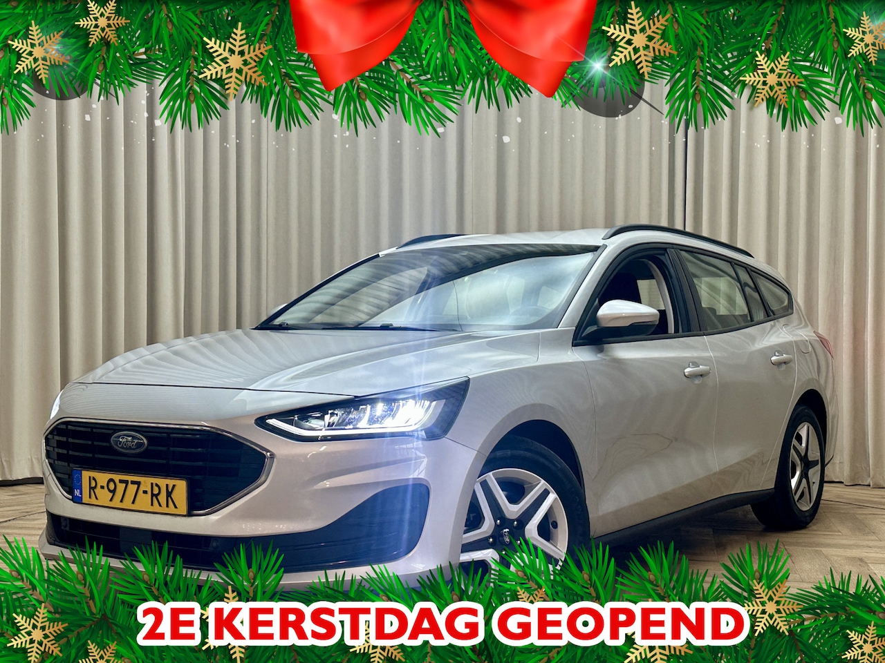 Ford Focus Wagon - 1.0 EcoBoost Hybrid Connected *Org.NL!* Apple Carplay / Cruise / Navigatie / Airconditioni - AutoWereld.nl