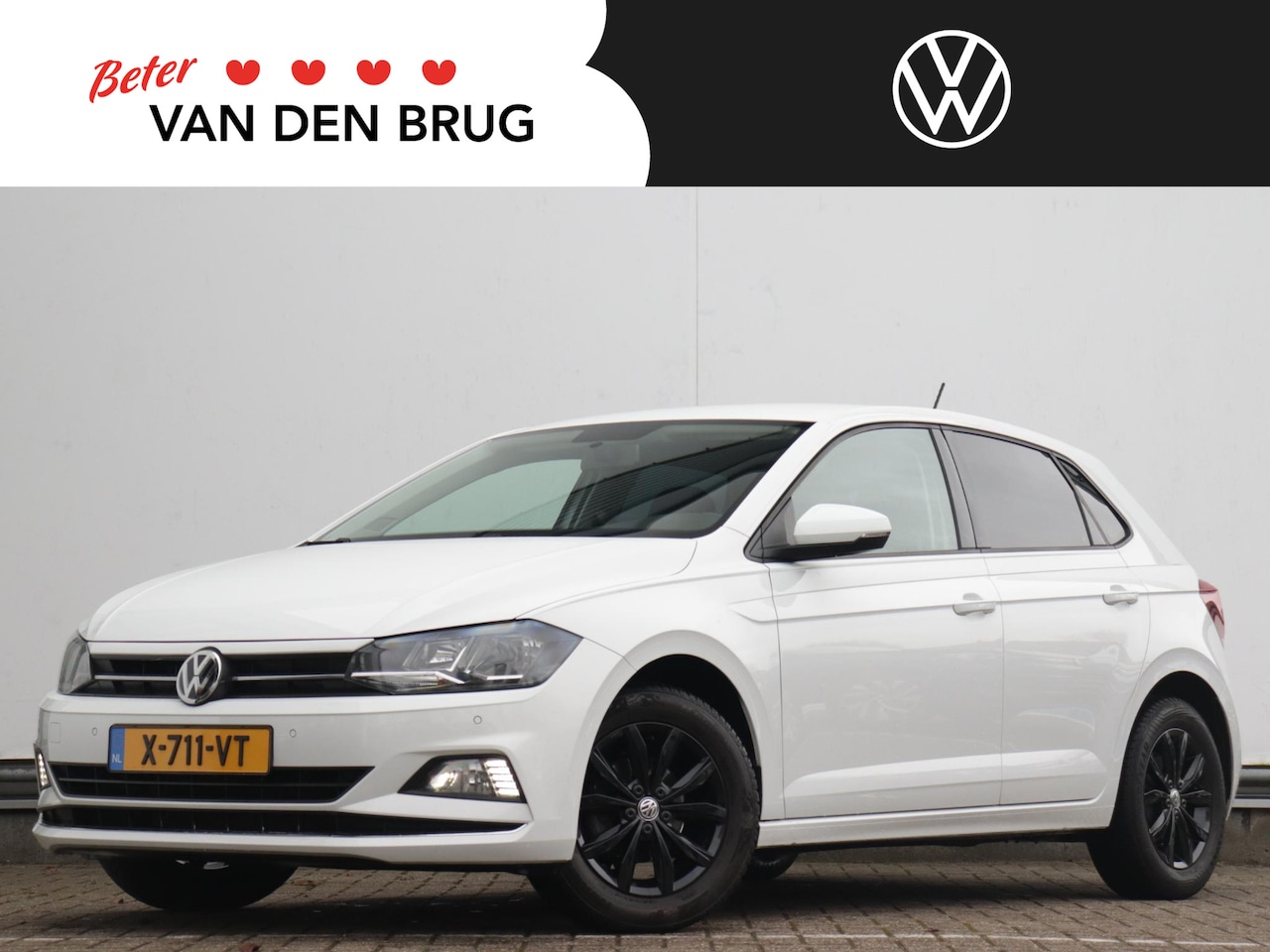 Volkswagen Polo - 1.0 TSI Highline | Stoelverwarming | Navigatie | Parkeersensoren | - AutoWereld.nl