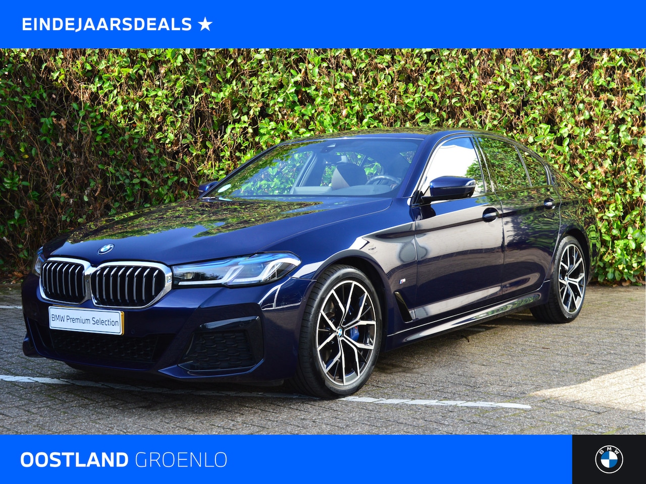 BMW 5-serie - 530i High Executive M Sport Automaat / Trekhaak / Laserlight / Parking Assistant Plus / Co - AutoWereld.nl