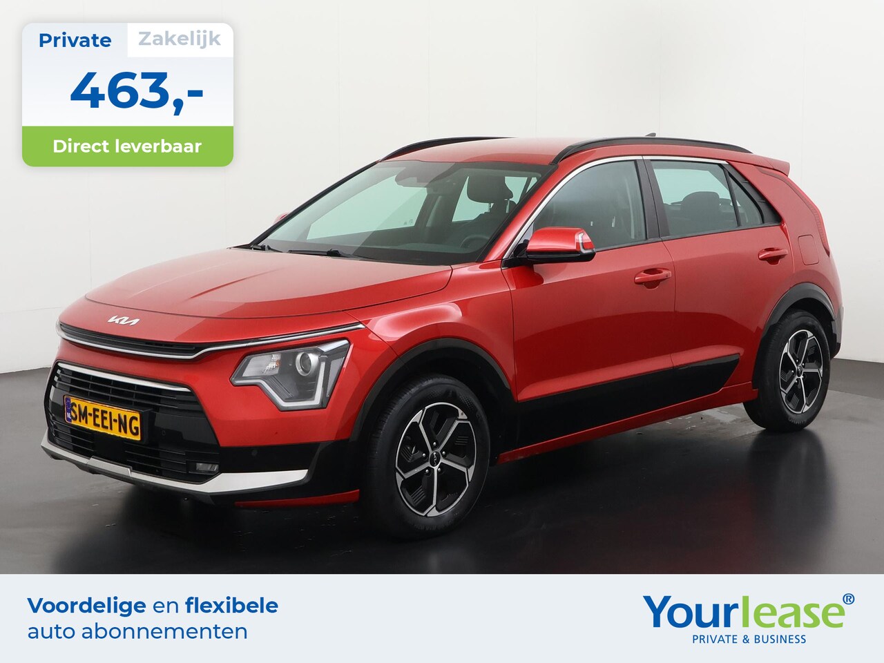 Kia Niro - 1.6 GDi Hybrid DynamicLine | All-in 463,- Private Lease | Direct uit voorraad - AutoWereld.nl