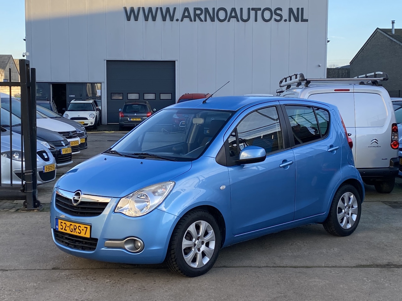 Opel Agila - 1.2 Enjoy 1.2 Enjoy 5-DEURS, NIEUWE KOPPELINGSSET + BAK, AIRCO, STUURBEKRACHTIGING, ELEK-RAMEN, RADI - AutoWereld.nl