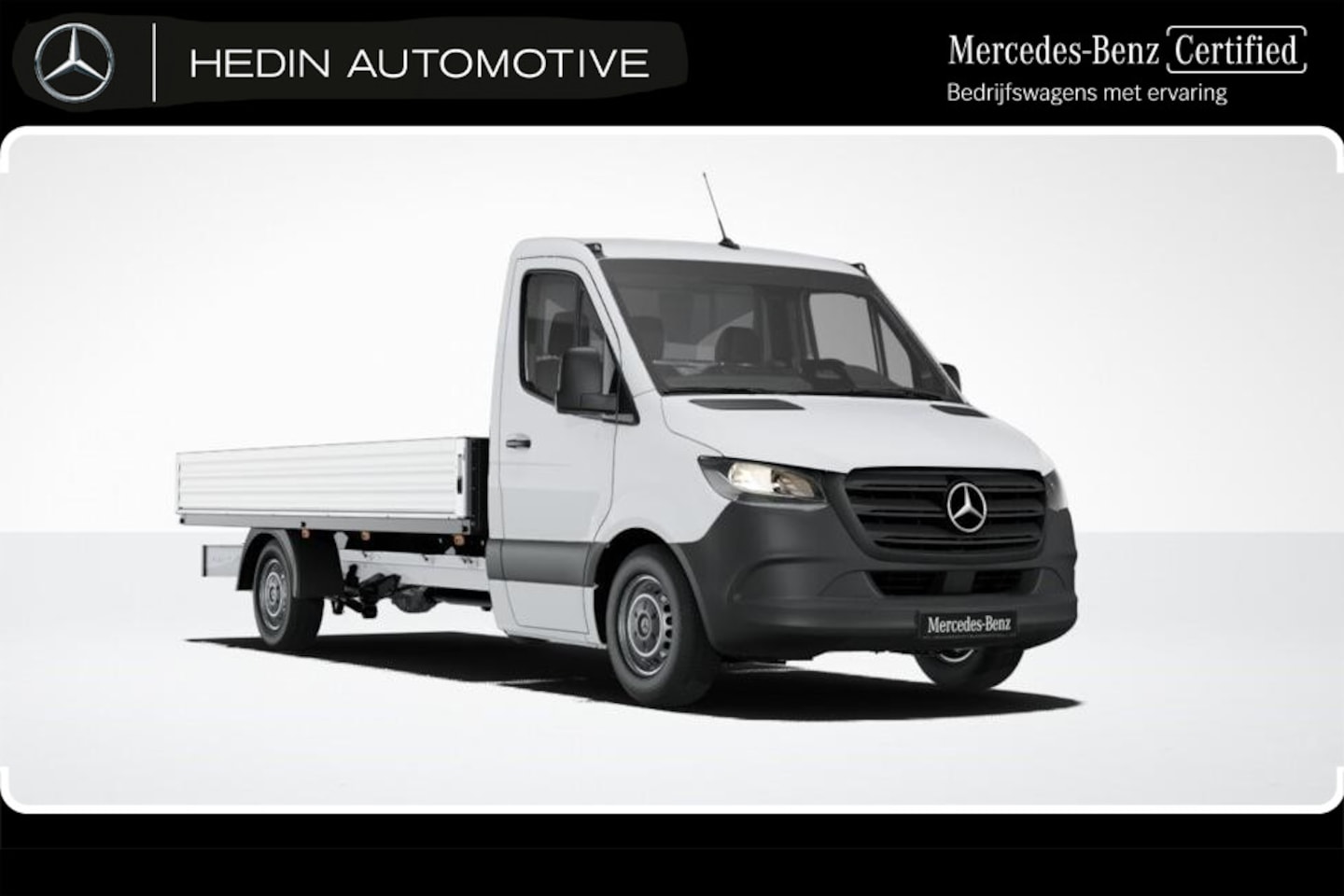 Mercedes-Benz Sprinter - 317 L3 Automaat RWD Pro Open Laadbak | BPM Vrij | Trekhaak | Smartphone Integratie Pakket - AutoWereld.nl