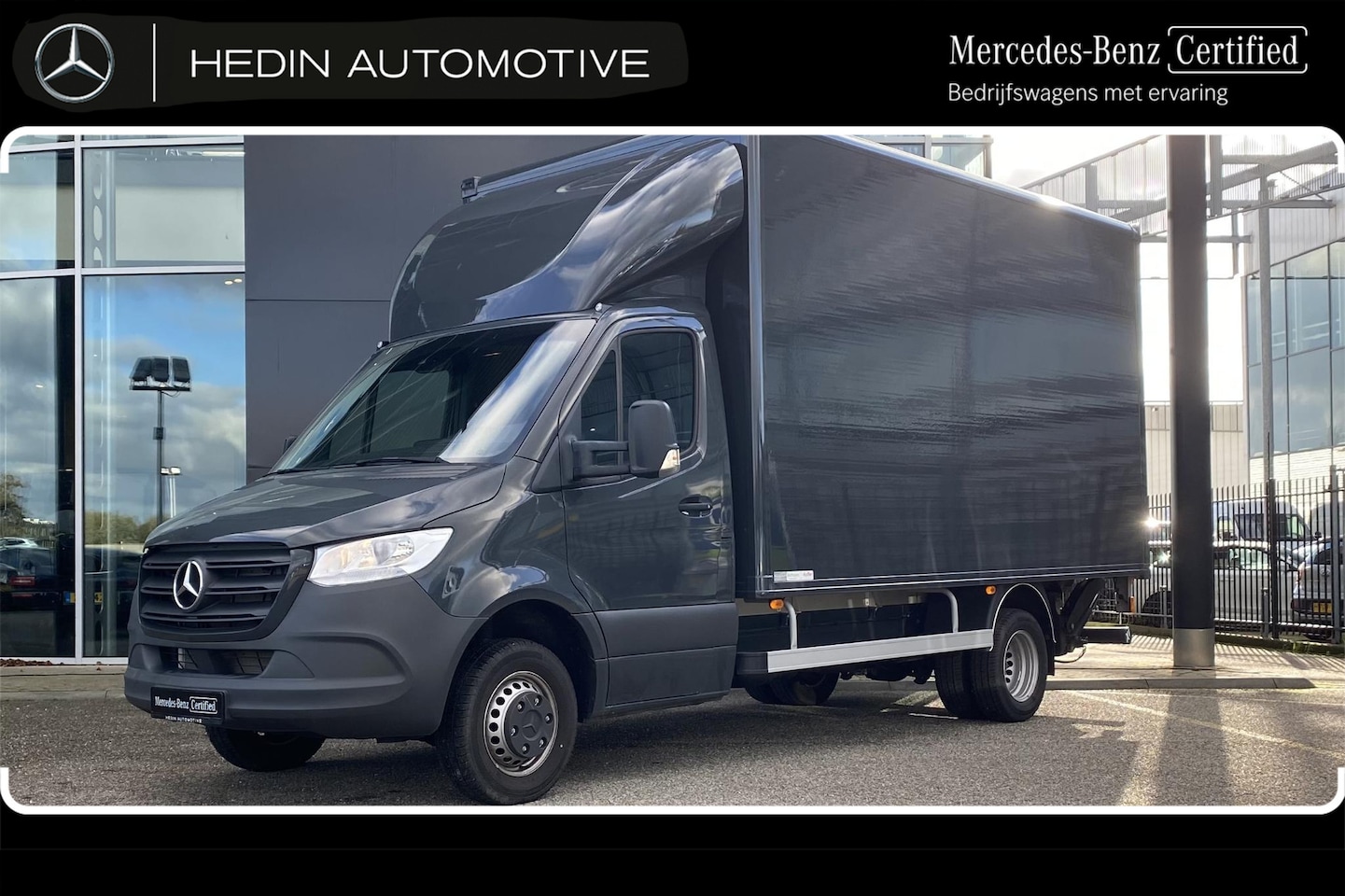 Mercedes-Benz Sprinter - 519 L3 Automaat RWD Bakwagen | Airco | Zijwindassistent | Cruise Control | Laadklep | Zijd - AutoWereld.nl