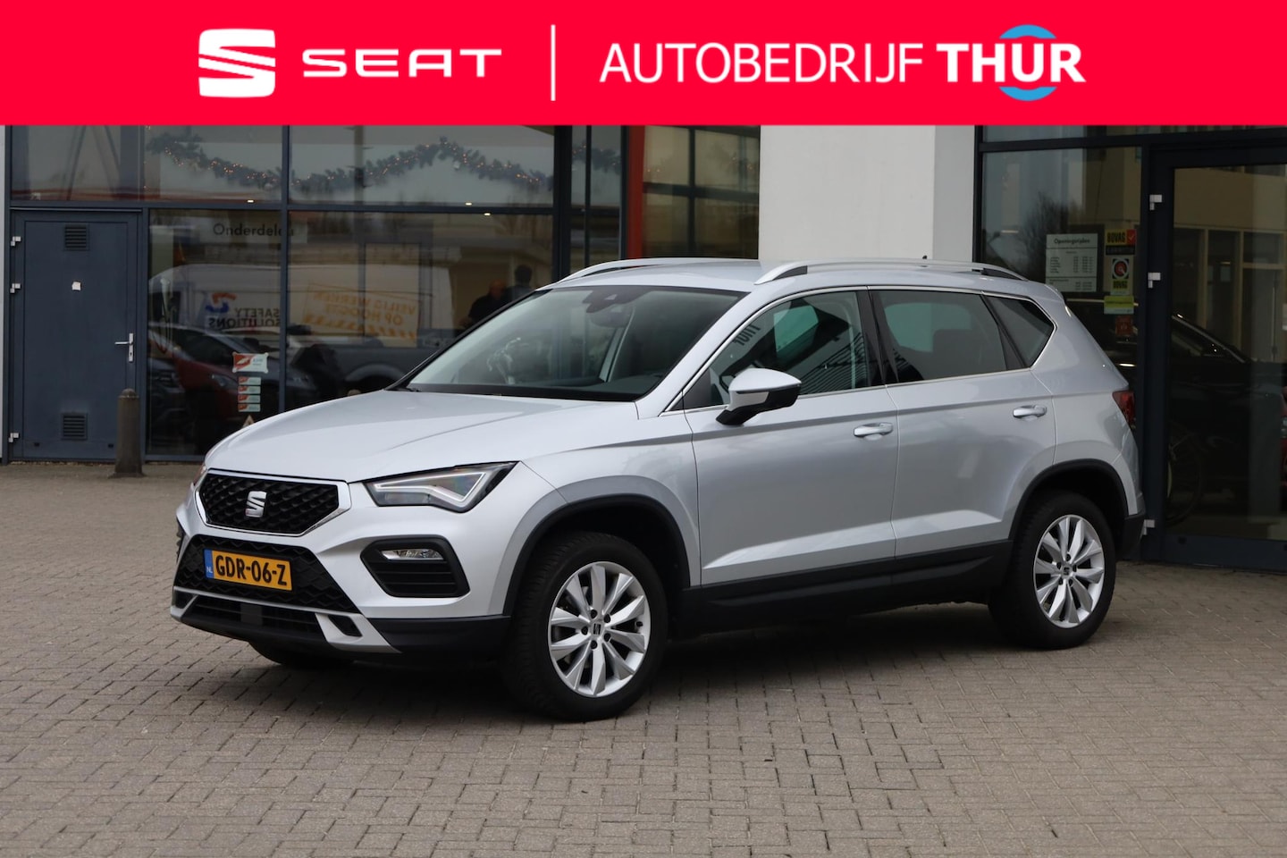 SEAT Ateca - 1.5 TSI Style Business Intense 110KW/150PK DSG, wegklapbare trekhaak, leder alcantara, ach - AutoWereld.nl