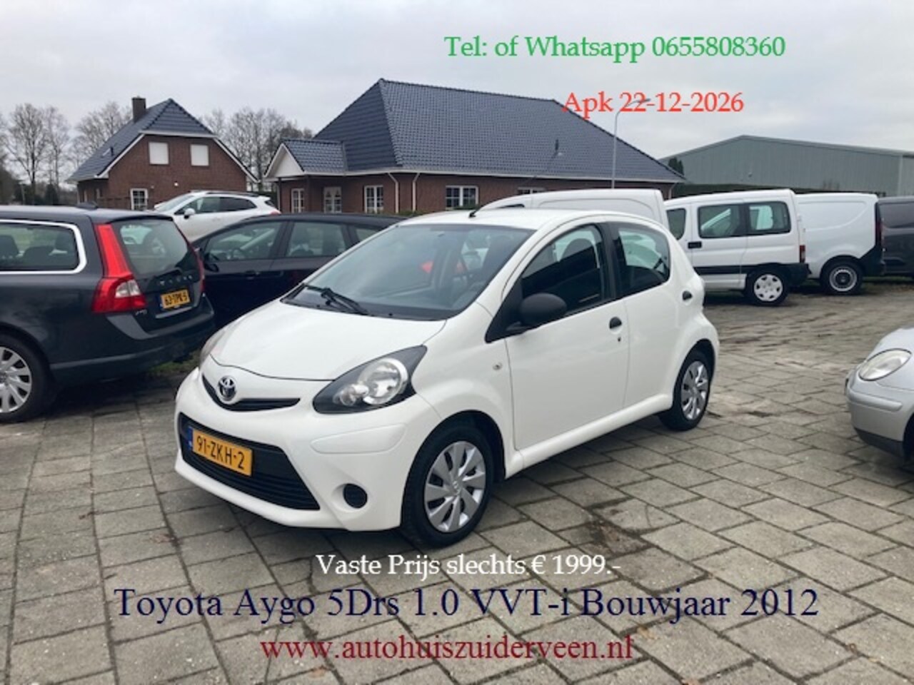 Toyota Aygo - 1.0 12V VVT-I 5DRS Access 2012 - AutoWereld.nl