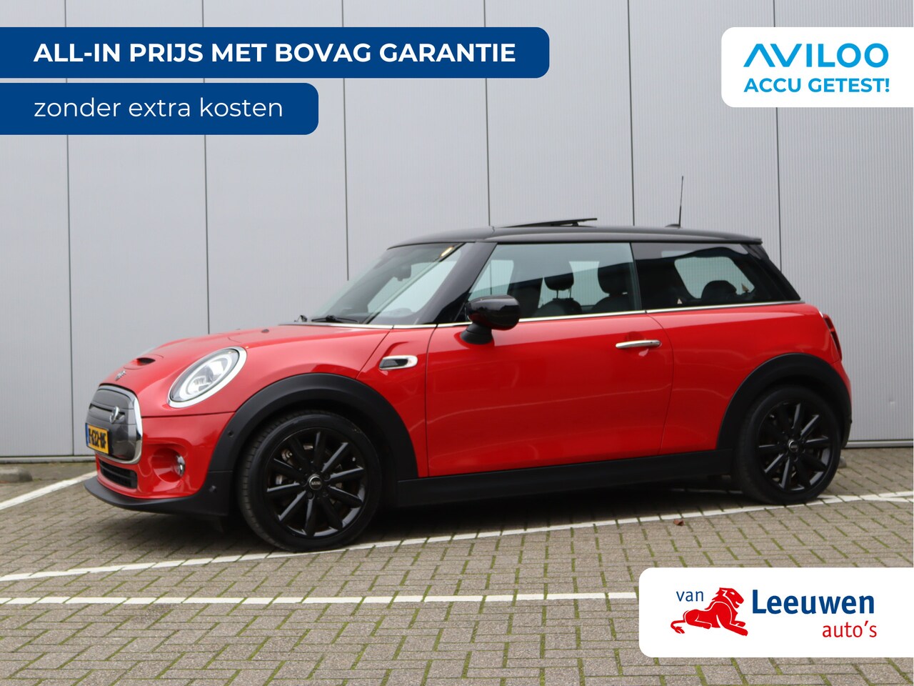 MINI Mini-Electric - Yours 33 kWh | Panoramadak | Leder - AutoWereld.nl