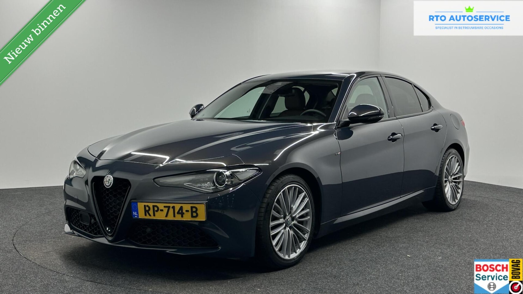 Alfa Romeo Giulia - 2.2 Super CAMERA LEER ECC CRUISE NAVIGATIE. - AutoWereld.nl