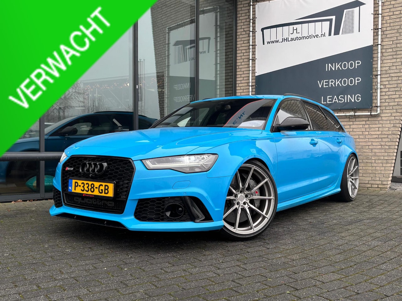 Audi RS6 - *PERFORMANCE*CERAMIC*SOFCL*B&O*HUD*AKRA*KW*CONCAVE - AutoWereld.nl