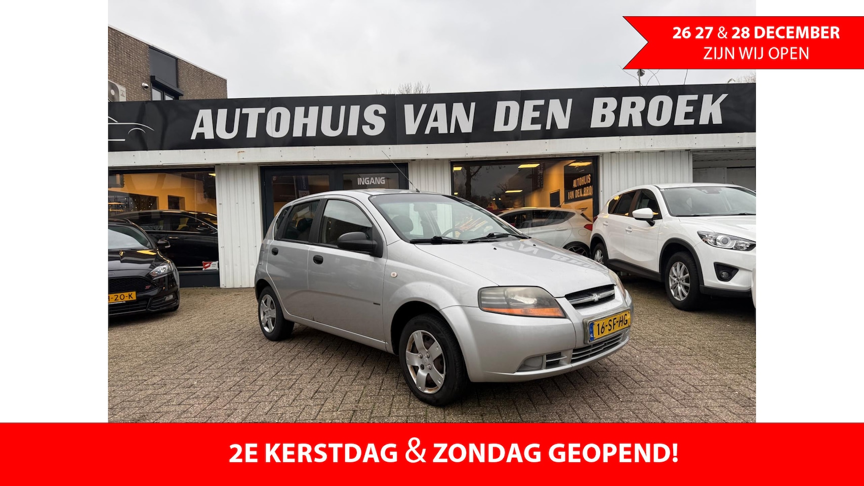 Chevrolet Kalos - 1.2 Spirit 5Derus APK 18-12-2026 Nieuw Elek Pakket Bluetooth - AutoWereld.nl