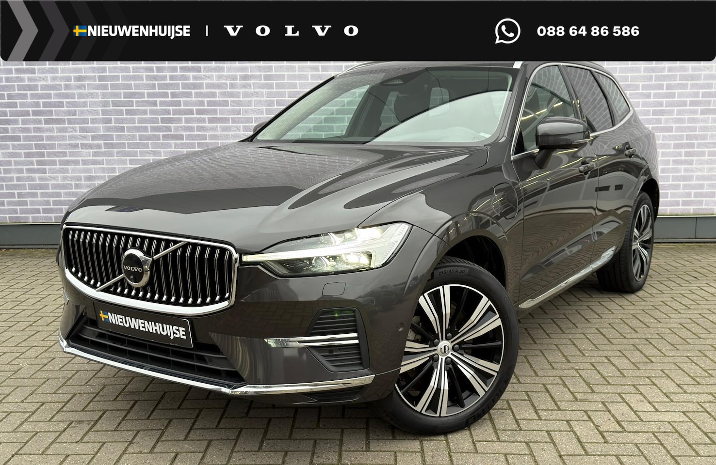 Volvo XC60 - 2.0 T6 Plug-in hybrid AWD Ultimate Bright | Trekhaak | Stoel-/Stuurverwarming | Harman Kar - AutoWereld.nl