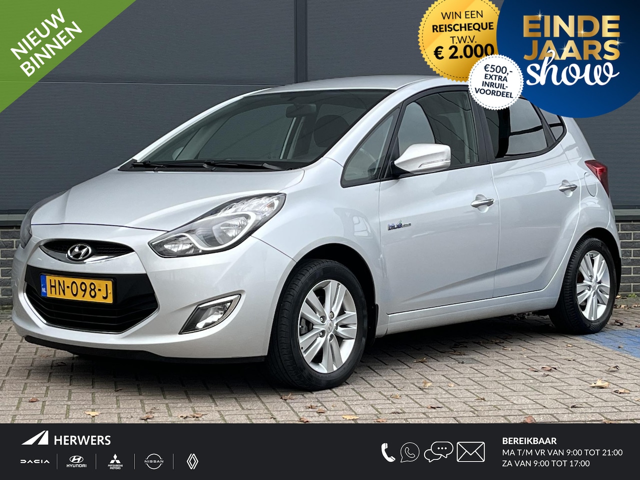 Hyundai ix20 - 1.4i Go! / Navigatie / Trekhaak / Camera / LM Velgen 16" / Airco / Bluetooth / - AutoWereld.nl