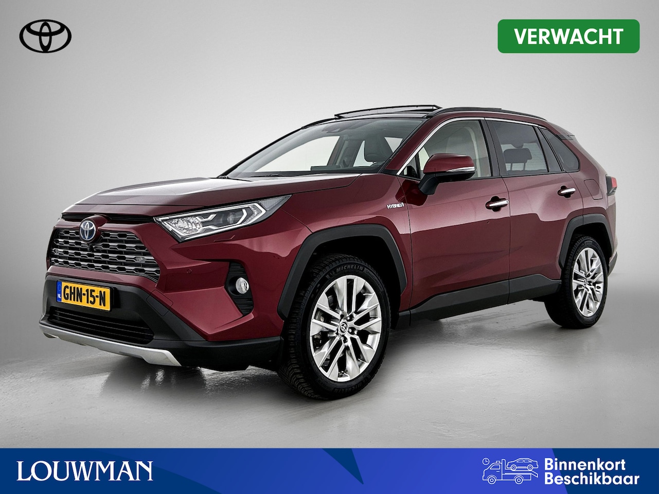 Toyota RAV4 - 2.5 Hybrid AWD Executive | Trekhaak | Electrisch bedienbaar glazen dak | - AutoWereld.nl