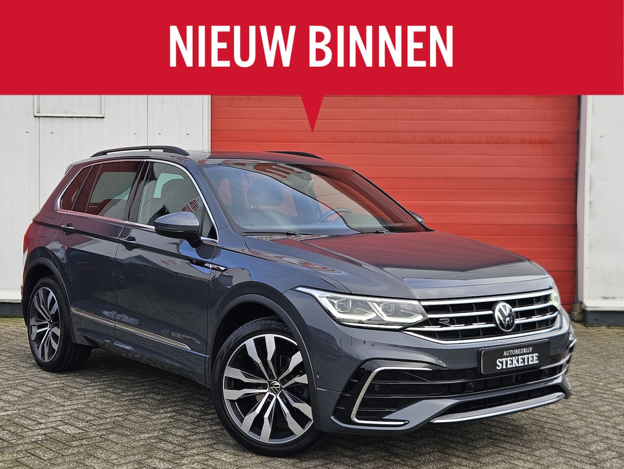 Volkswagen Tiguan - 1.5 TSI R-Line Business+ | ACC | Stoel/stuur verw. - AutoWereld.nl