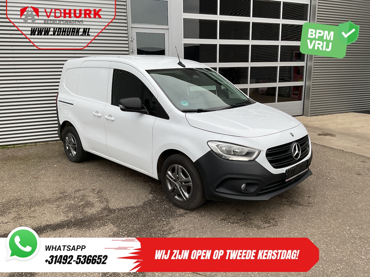 Mercedes-Benz Citan - 110 CDI 3 Pers./ Carplay/ Stoelverw./ PDC/ Cruise/ Airco/ Trekhaak - AutoWereld.nl