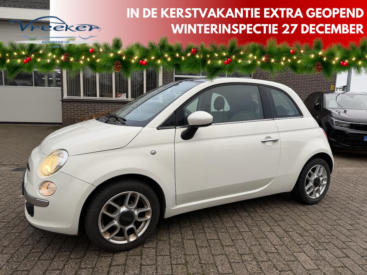 Fiat 500 - 1.2 Lounge Lage km stand - AutoWereld.nl