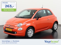 Fiat 500 - 1.0 Hybrid | All-in 263, - Private Lease | Direct uit voorraad
