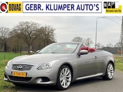 Infiniti G Cabrio - 37 GT Premium 2e Eig., Leer, Navi, Cruise, ECC, Ad. Cruise, Weinig km