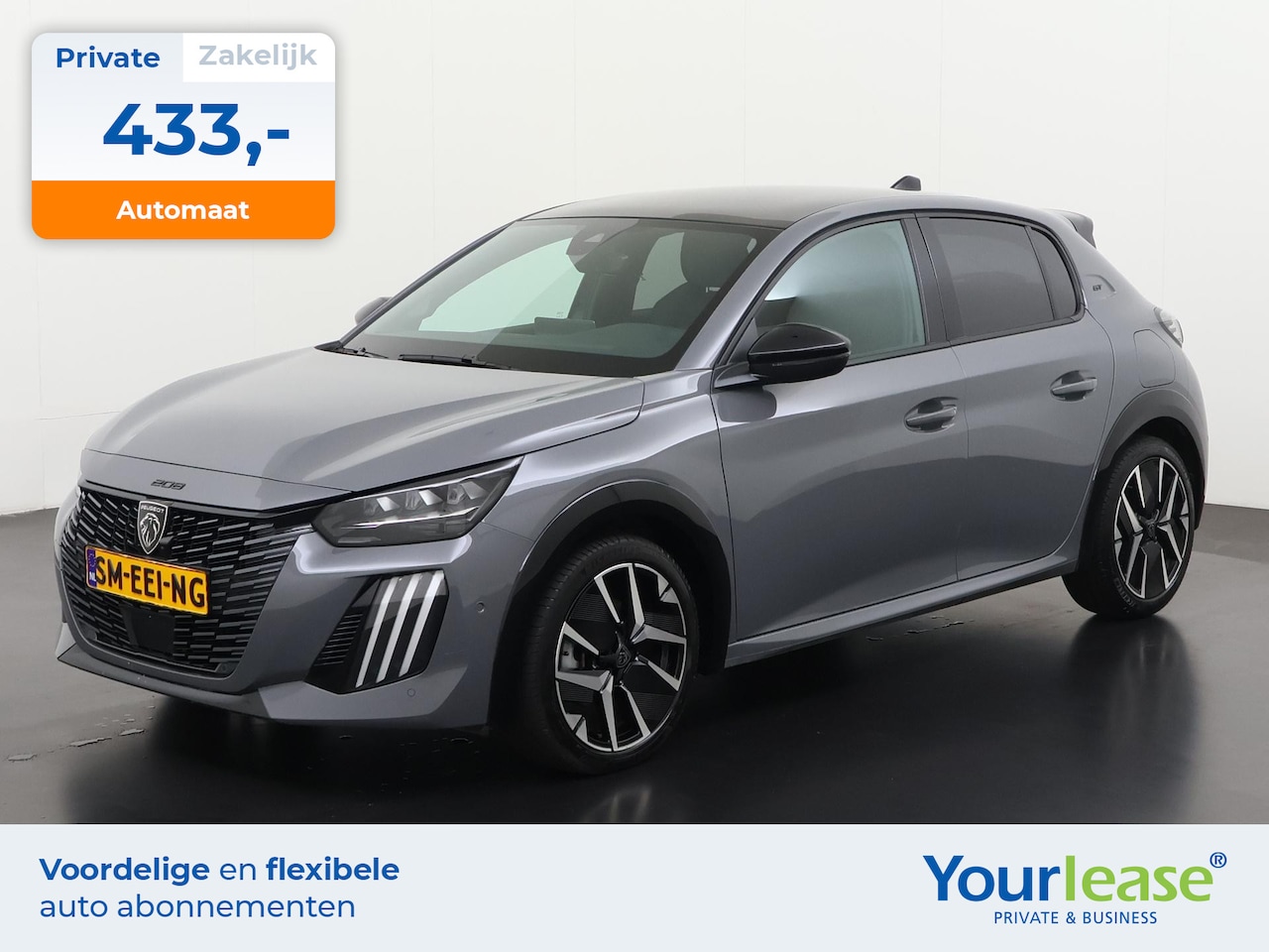 Peugeot 208 - Hybrid 145 PK GT Automaat | All-in 433,- Private Lease | Direct uit voorraad - AutoWereld.nl