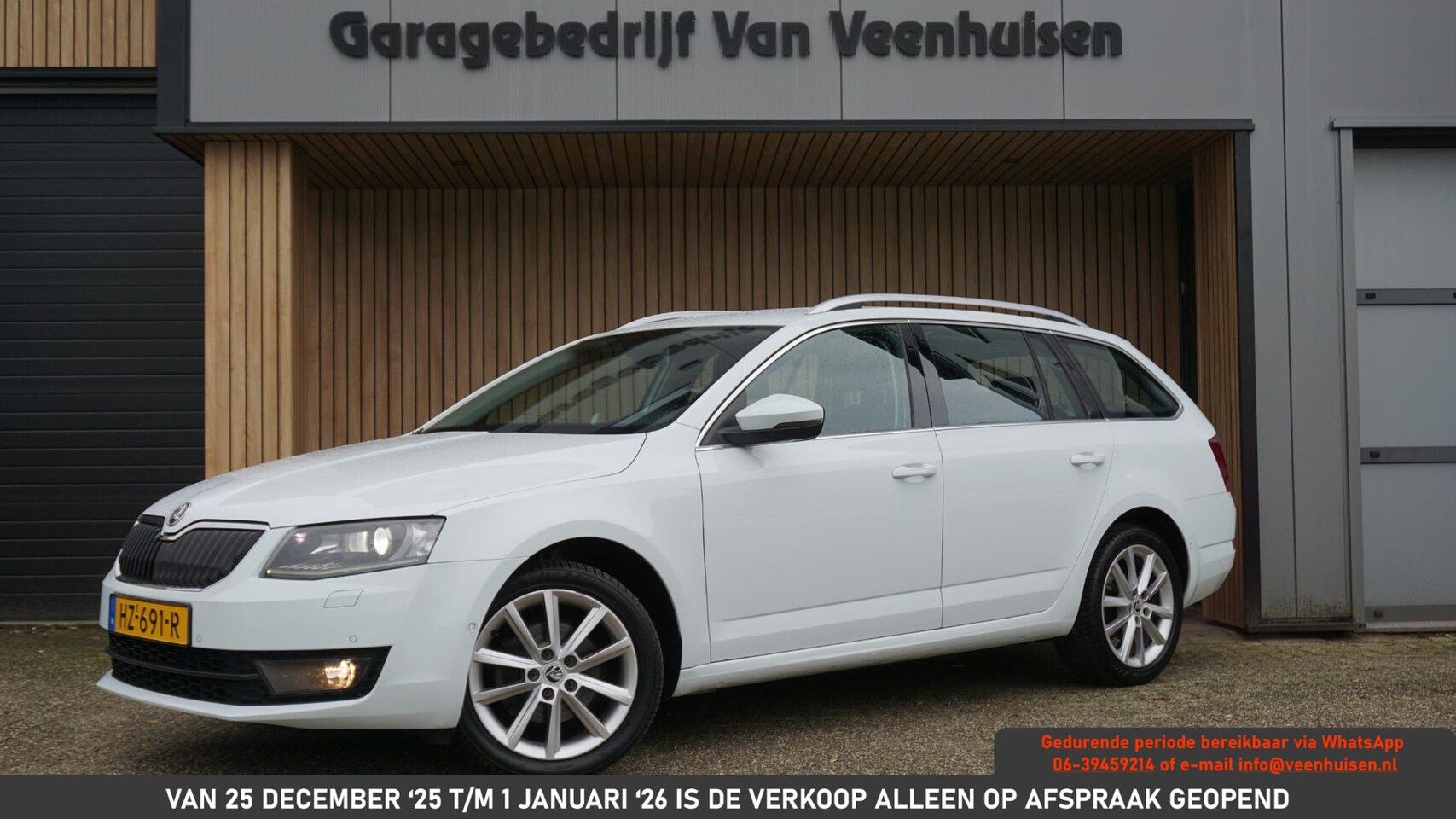 Skoda Octavia Combi - 1.4 TSI 150pk DSG Style Businessline Canton Keyless Xenon 17inch LM Trekhaak Stoelverwarmi - AutoWereld.nl