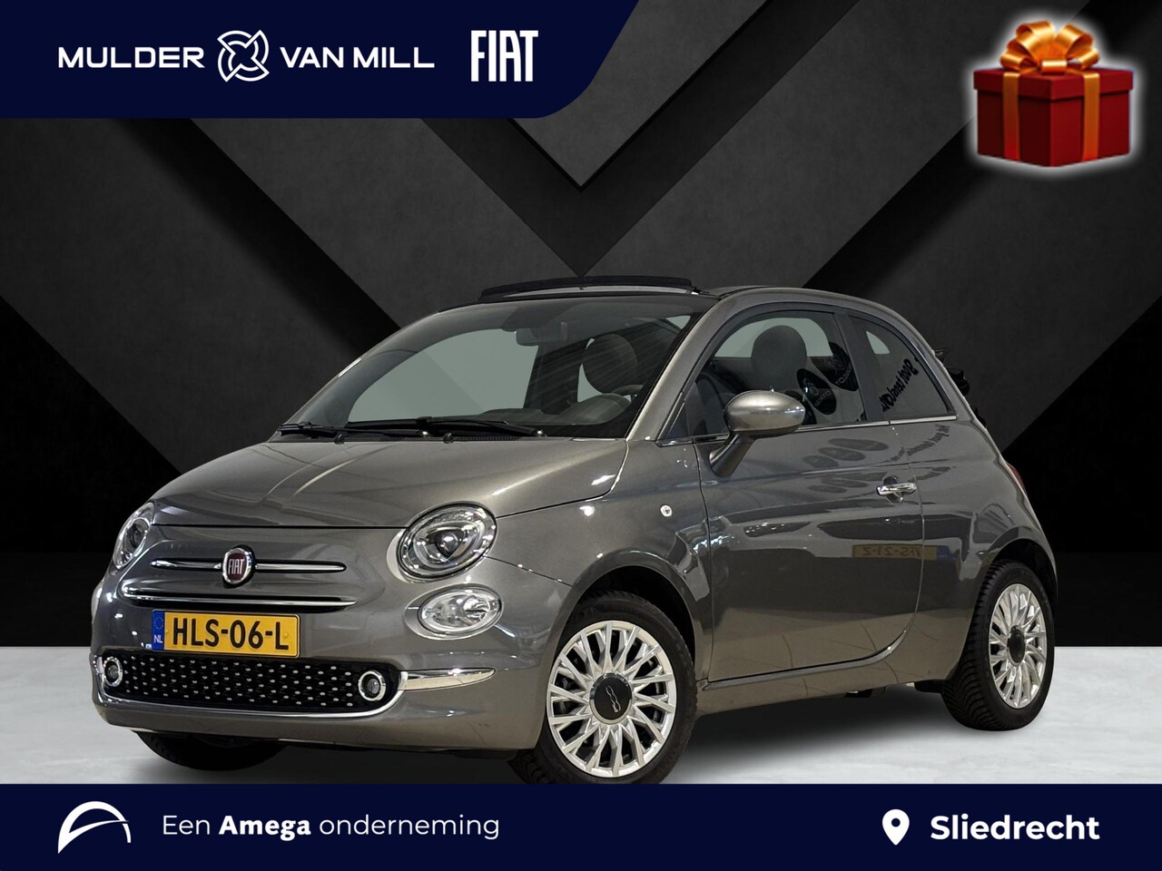 Fiat 500 C - Cabrio Dolcevita 1.0 Hybrid 70pk | NAVI | CLIMA | DAB+ | PARKEERHULP | APPLE CARPLAY / AND - AutoWereld.nl