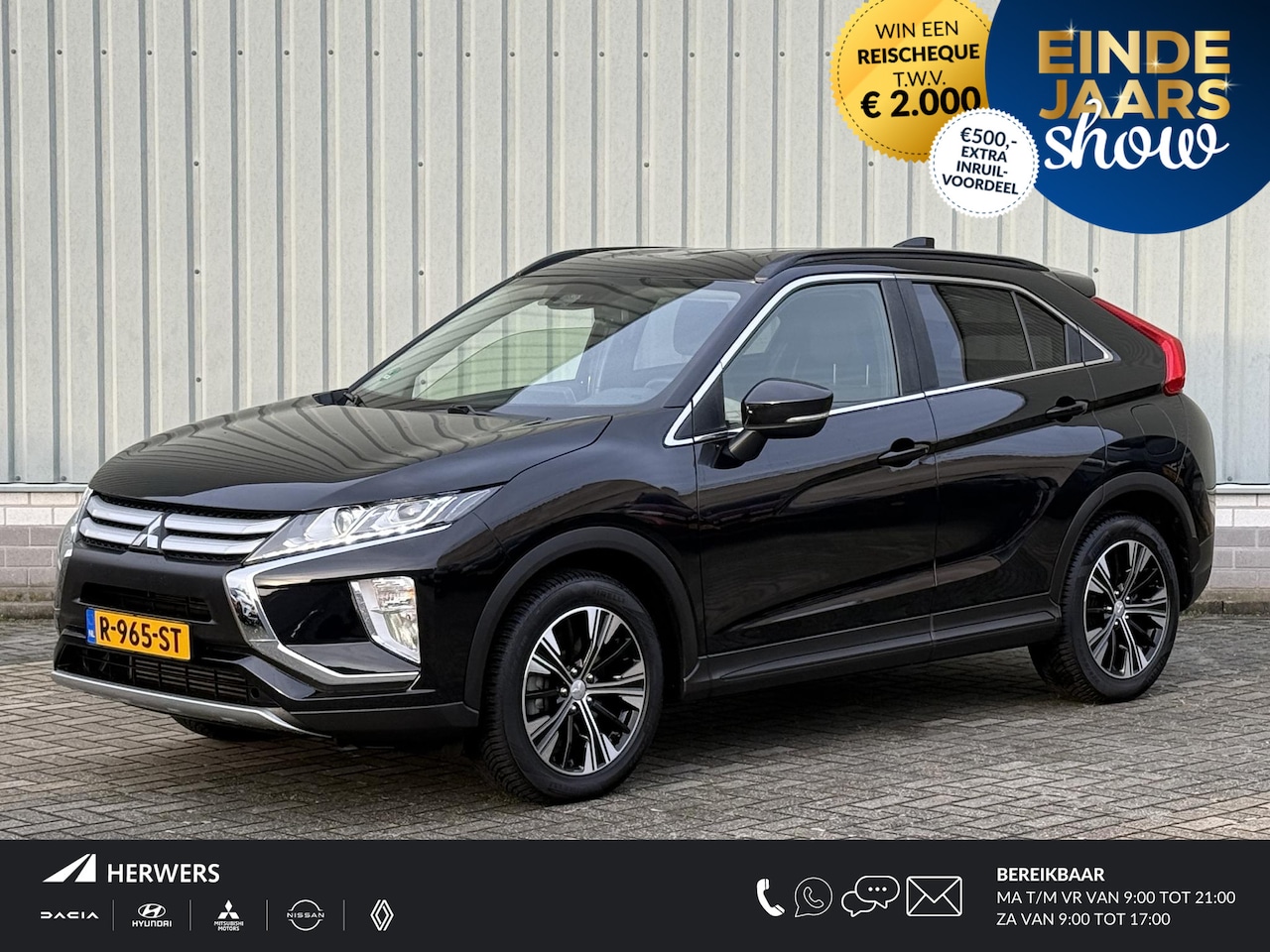 Mitsubishi Eclipse Cross - 1.5 DI-T Intense / 1e Eigenaar / Apple CarPlay/Android Auto / All Season banden / Trekhaak - AutoWereld.nl