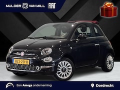 Fiat 500 C - Cabrio Dolcevita 1.0 Hybrid 70pk | VOUWDAK ROOD | NAVI | CLIMA | DAB+ | PARKEERHULP | APPL