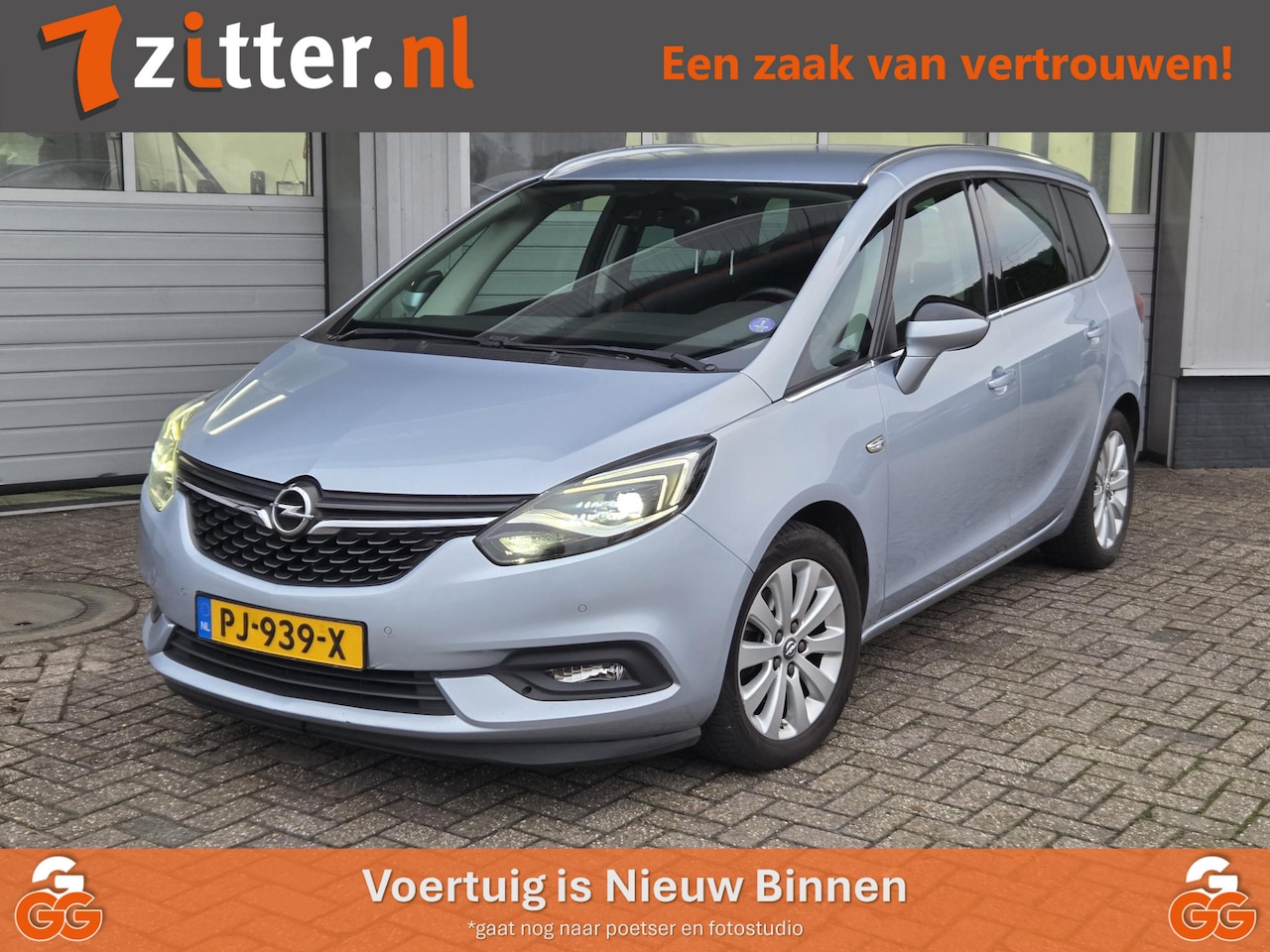 Opel Zafira - 1.4 Turbo Innovation 7-Persoons, Trekhaak, LED koplampen, Adaptieve cruise control, - AutoWereld.nl