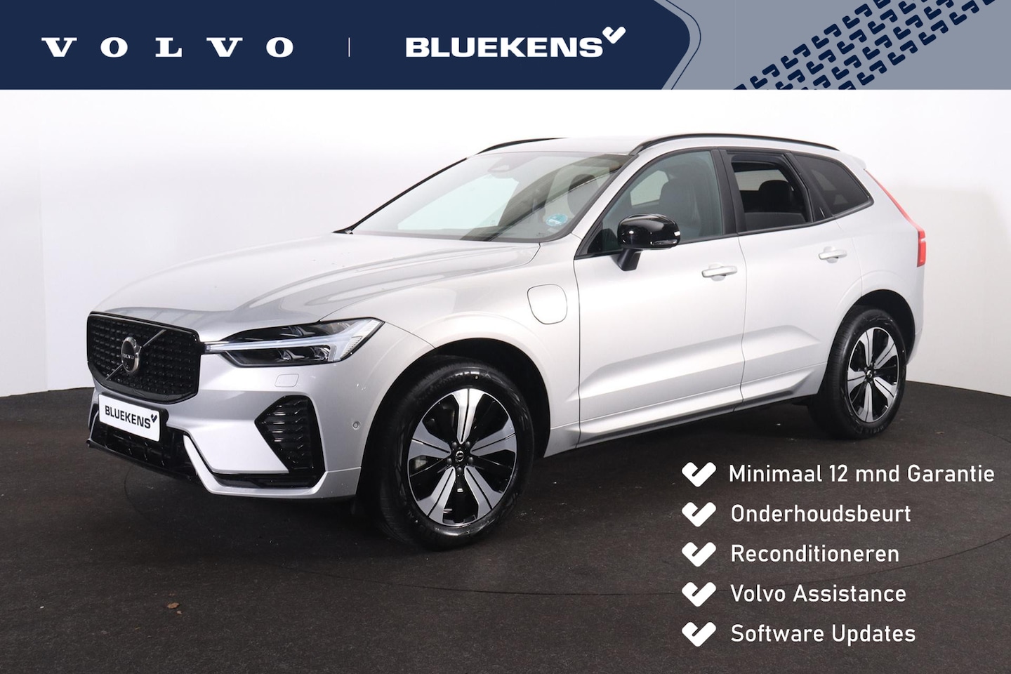 Volvo XC60 - 2.0 T6 Plug-in hybrid AWD Plus Dark - Panorama/schuifdak - IntelliSafe Assist & Surround - - AutoWereld.nl