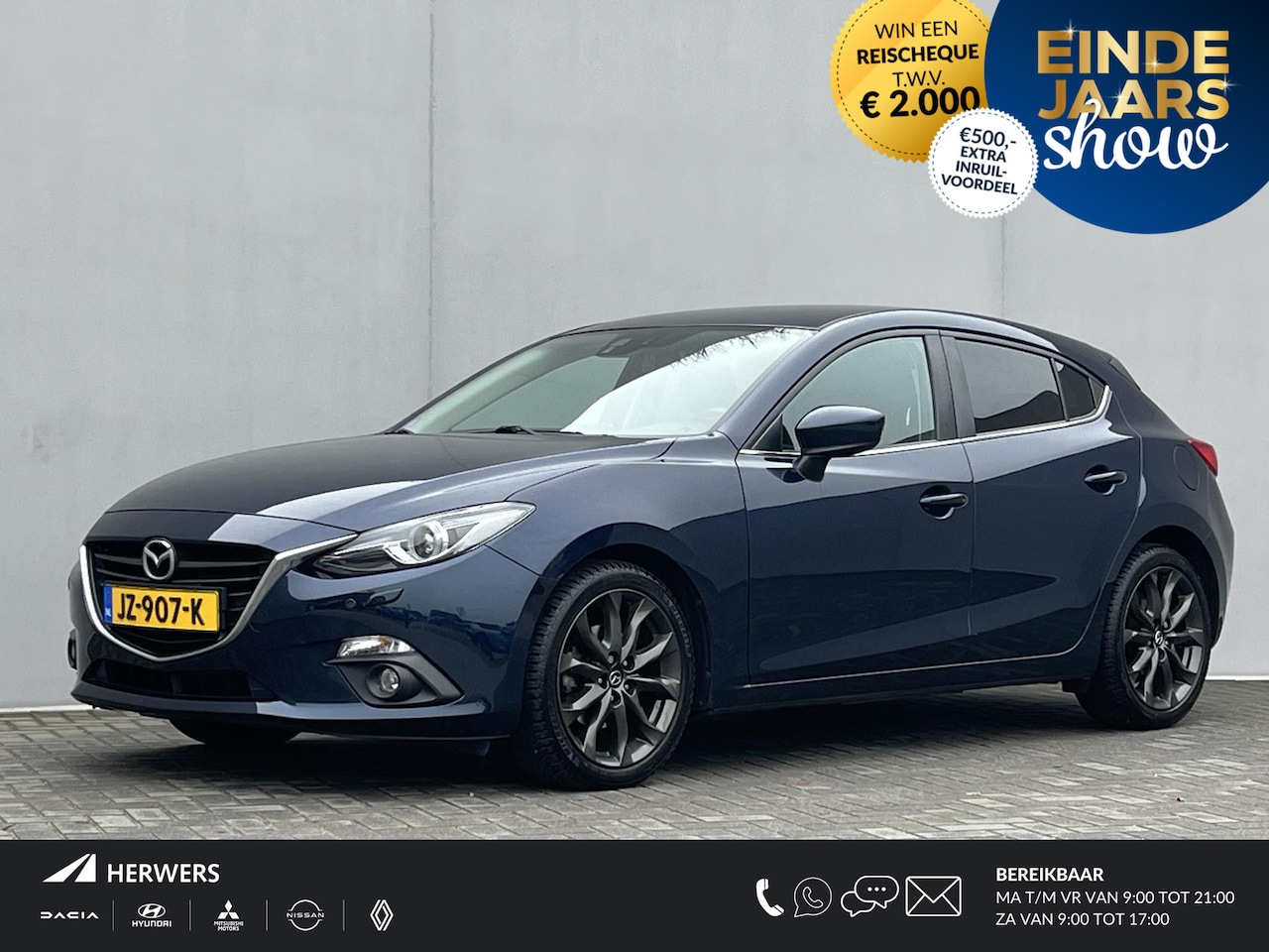 Mazda 3 - 2.0 GT-M Line / Stoelverwarming Voor / Navigatie / Apple Carplay & Android Auto / Climate - AutoWereld.nl
