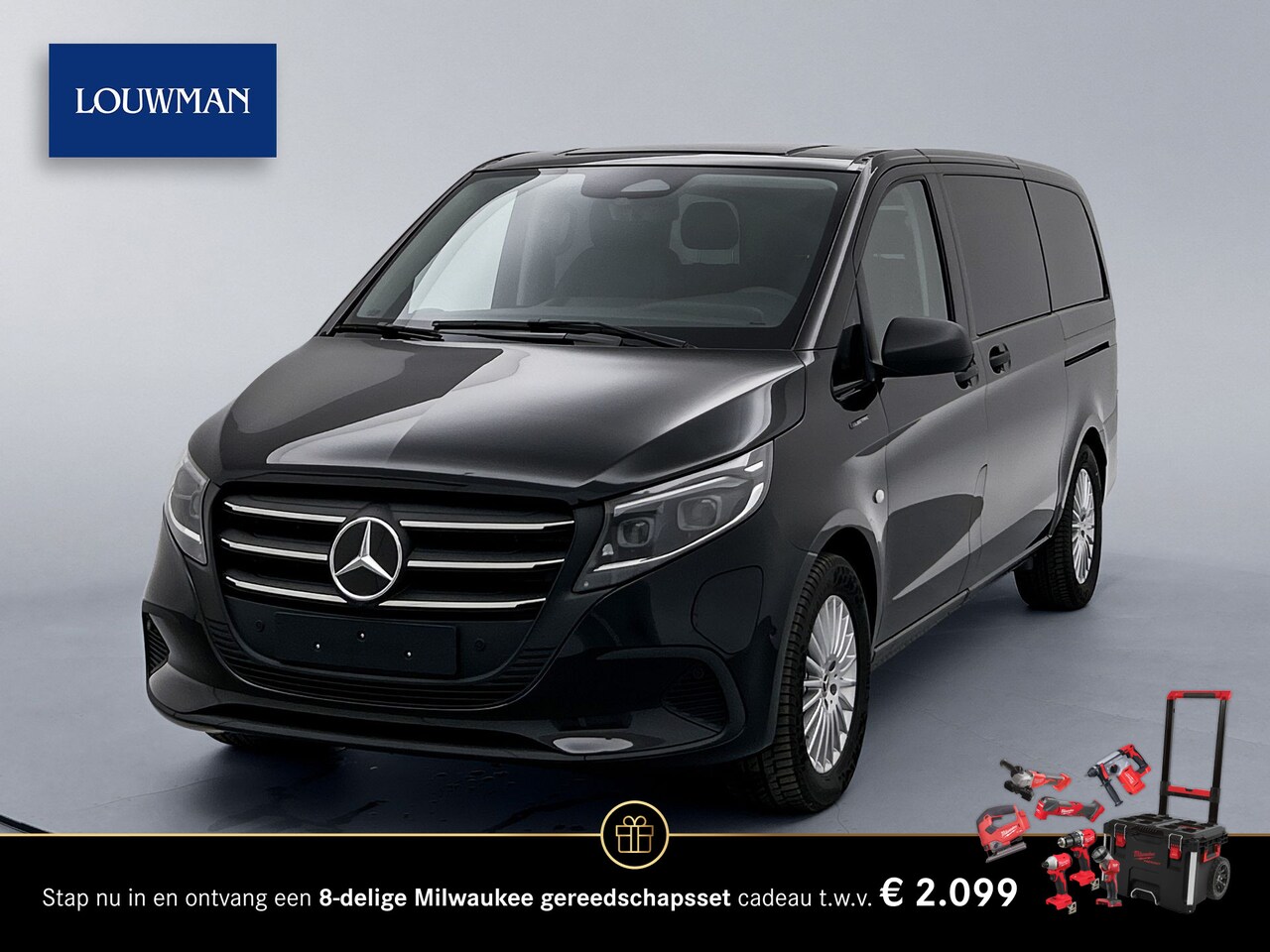 Mercedes-Benz eVito Tourer - 129 L2 PRO 8-Persoons | Elektrische deuren | Distronic | Multibeam LED koplampen | - AutoWereld.nl