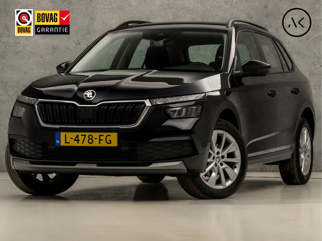 Skoda Kamiq - 1.0 TSI Sport (APPLE CARPLAY, CLIMATE, STOELVERWARMING, KEYLESS, SPORTSTOELEN, LED KOPLAMP - AutoWereld.nl
