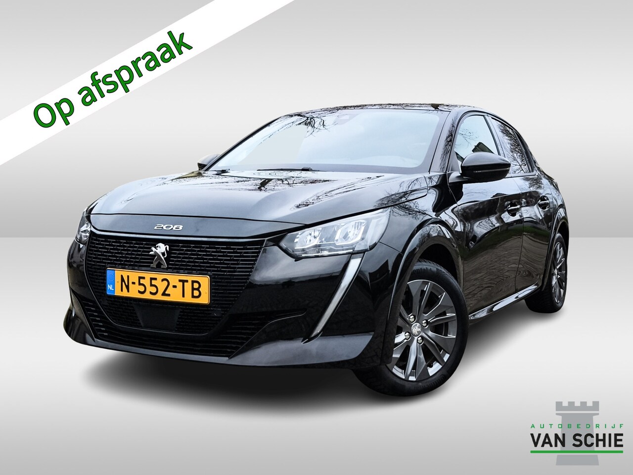Peugeot e-208 - EV Allure Pack 50 kWh 3-Fase 1e-EIg. & Keurig-Onderh. BOVAG-Garantie. NL-Auto. - AutoWereld.nl
