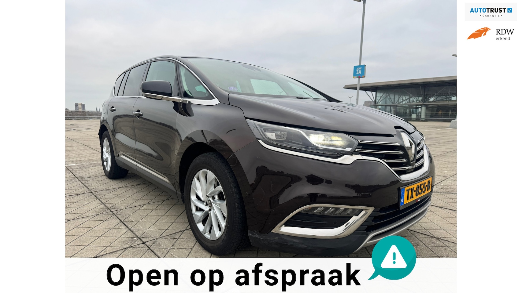 Renault Espace - 1.6 TCe Dynamique 7p. AUT-7 PANO NAVI CAMERA - AutoWereld.nl