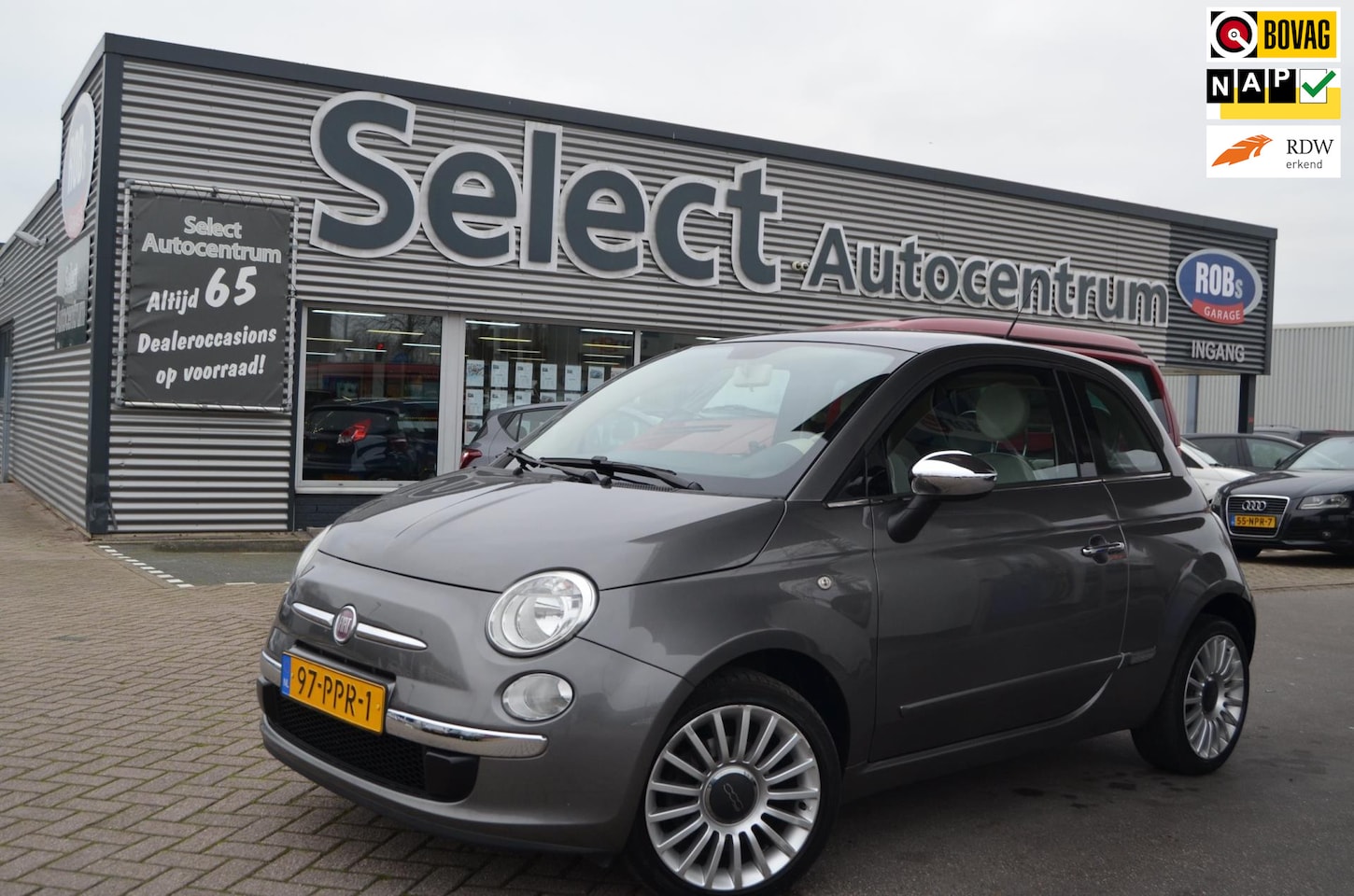 Fiat 500 - 0.9 TwinAir Lounge| PANO|NL AUTO|LMWIELEN| - AutoWereld.nl
