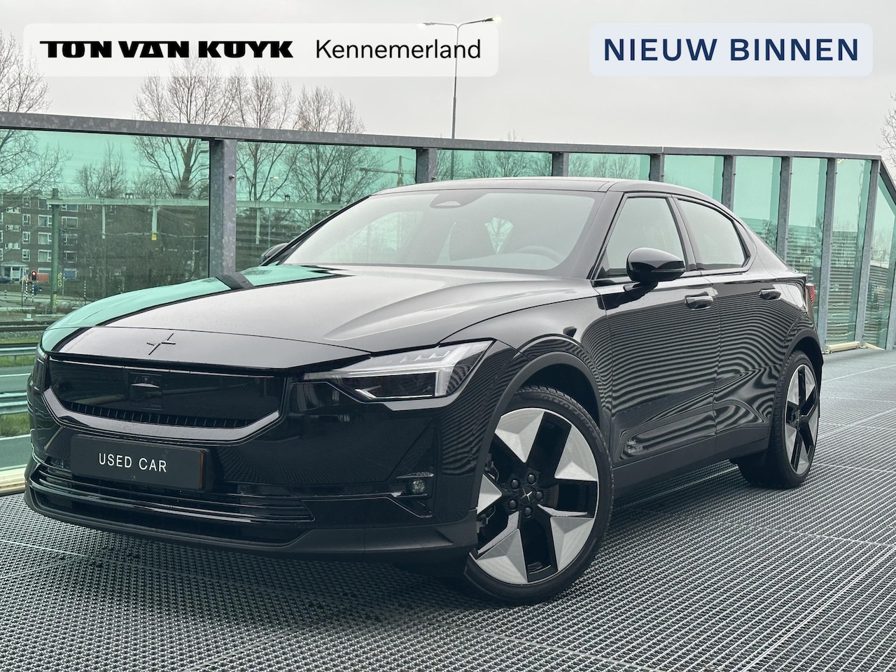 Polestar 2 - Long Range Dual motor Plus 82 kWh / Trekhaak / Pano. dak / Elek. verstelbare stoelen / Sto - AutoWereld.nl