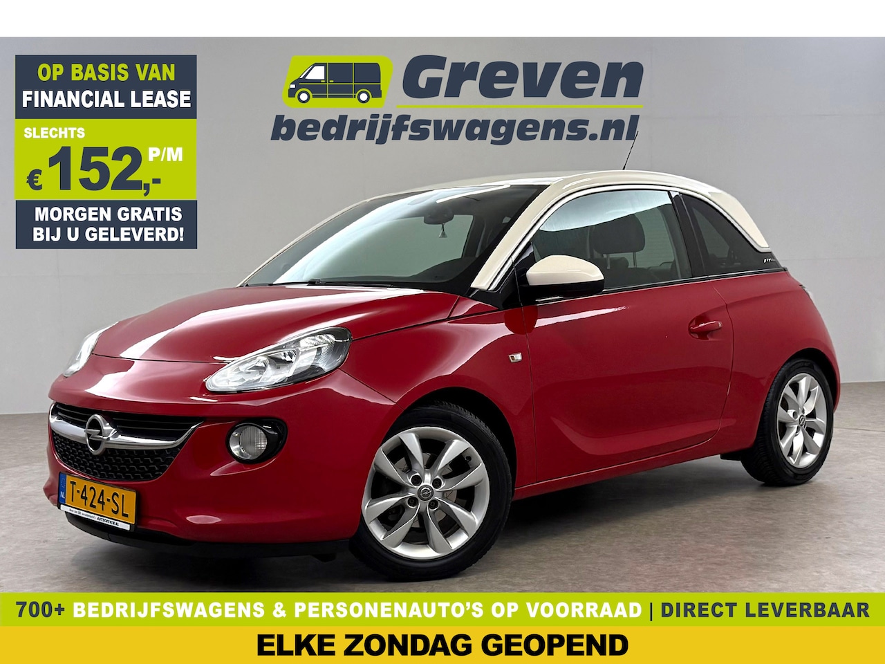 Opel ADAM - 1.4 Bi-Fuel Unlimited | Carplay | Cruise | Stoel/Stuur verw. | Airco | Parkeersens. - AutoWereld.nl