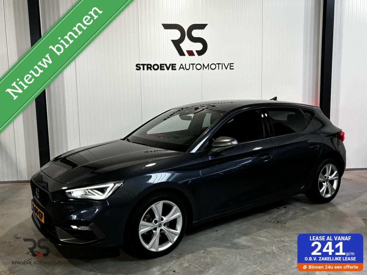 SEAT Leon - 1.0 TSI 110 pk FR Buss Intense | Navi | LED | Camera | ACC | PDC | Virtual | Sfeerverl | S - AutoWereld.nl