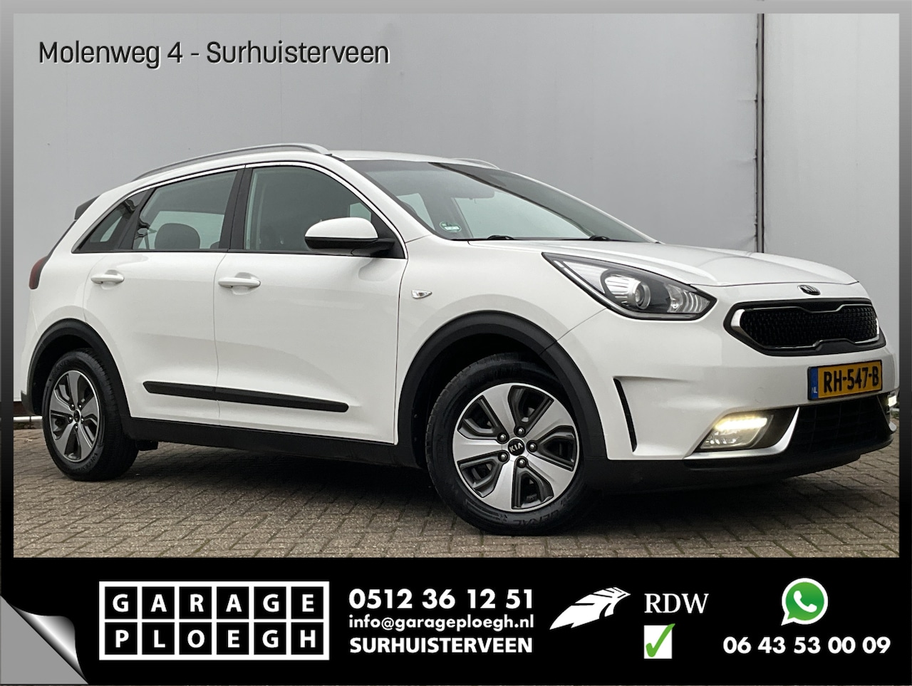 Kia Niro - 1.6 GDi Hybrid ExecutiveLine Automaat Cruise Clima NL-Auto Voll.Onderhouden! - AutoWereld.nl