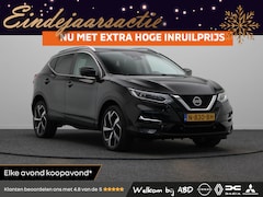 Nissan Qashqai - 158pk DIG-T Design Edition | Panoramdak | Trekhaak | Lederen Bekleding | 19 Inch Velgen |